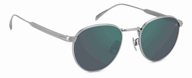 Men David Beckham Sunglasses: DB 1142/S - Matte Ruthenium(2)- SpecSMART Eye Clinic (Diagonal View)